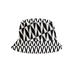 Seamless Abstract Geometric Pattern Background Inside Out Bucket Hat (kids) by artworkshop