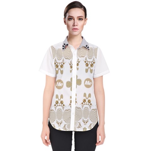 Im Fourth Dimension Mintme Women s Short Sleeve Shirt by imanmulyana