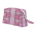 Pink arabesque IV Wristlet Pouch Bag (Medium) View2