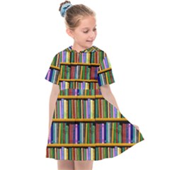 Books On A Shelf Kids  Sailor Dress by TetiBright