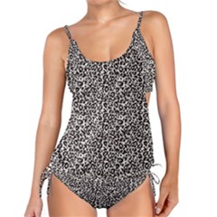 Black Cheetah Skin Tankini Set by Sparkle