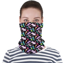 Retro Arrows Face Seamless Bandana (adult) by Sparkle