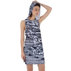 Old Civilization Racer Back Hoodie Dress by ConteMonfrey