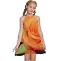 Color of Desire Kids  Halter Collar Waist Tie Chiffon Dress View1