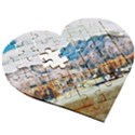 Trentino Alto Adige, Italy. Wooden Puzzle Heart View3