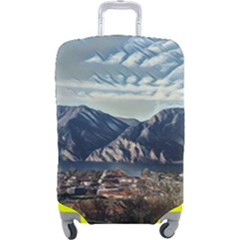 Lake In Italy Luggage Cover (large) by ConteMonfrey