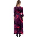 Abstract Pattern Texture Art Button Up Maxi Dress View2