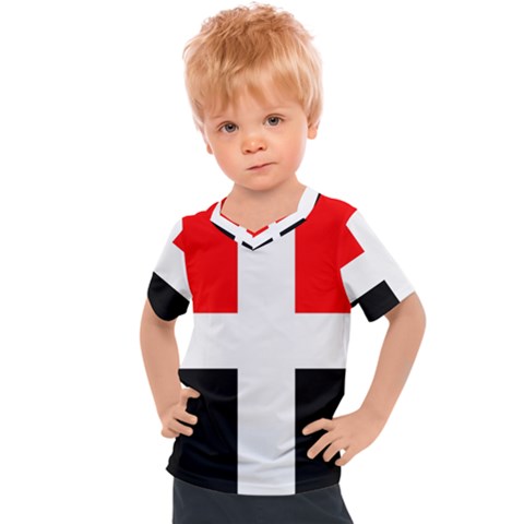 Arpitania Flag Kids  Sports Tee by tony4urban