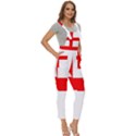 Bologna Flag Women s Pinafore Overalls Jumpsuit View3