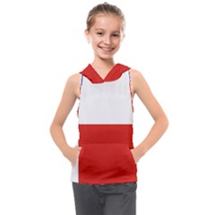 Banskobystricky Flag Kids  Sleeveless Hoodie by tony4urban