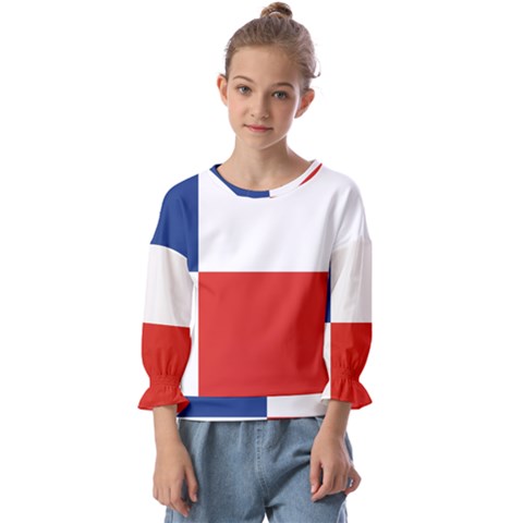 Banskobystricky Flag Kids  Cuff Sleeve Top by tony4urban