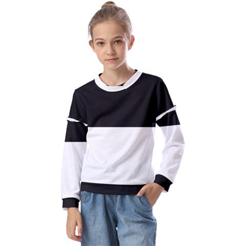 Fribourg Kids  Long Sleeve Tee With Frill  by tony4urban