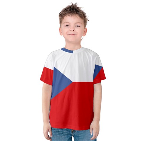 Czech Republic Kids  Cotton Tee by tony4urban