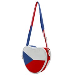 Czech Republic Heart Shoulder Bag by tony4urban