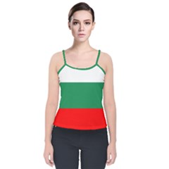 Bulgaria Velvet Spaghetti Strap Top by tony4urban