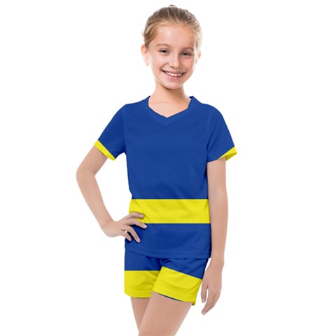 Curacao Kids  Mesh Tee And Shorts Set by tony4urban