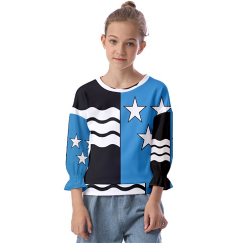 Aargau Kids  Cuff Sleeve Top by tony4urban