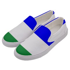 Ladinia Flag Men s Canvas Slip Ons by tony4urban