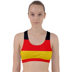 Germany Back Weave Sports Bra by tony4urban