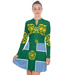 Derbyshire Flag Long Sleeve Panel Dress by tony4urban