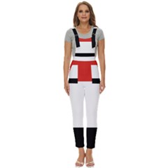 Kujawsko-pomorskie Flag Women s Pinafore Overalls Jumpsuit by tony4urban