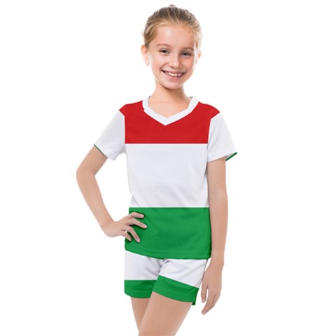 Hungary Kids  Mesh Tee And Shorts Set by tony4urban