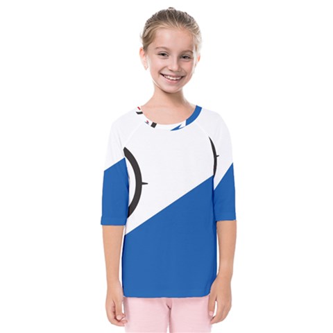 Bonaire Kids  Quarter Sleeve Raglan Tee by tony4urban