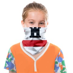 Drenthe Flag Face Covering Bandana (kids) by tony4urban