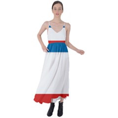 Crimea Flag Tie Back Maxi Dress by tony4urban