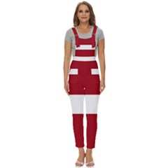 Latvia Women s Pinafore Overalls Jumpsuit by tony4urban