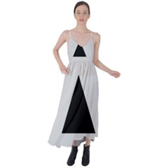 Magnitogorsk City Flag Tie Back Maxi Dress by tony4urban