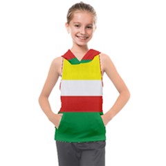 Lubuskie Flag Kids  Sleeveless Hoodie by tony4urban