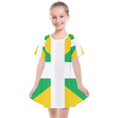 Halaka Flag Kids  Smock Dress by tony4urban