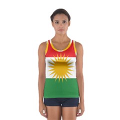 Kurdistan Flag Sport Tank Top  by tony4urban