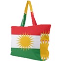 Kurdistan Flag Simple Shoulder Bag View1