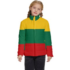 Lithuania Kids  Puffer Bubble Jacket Coat by tony4urban