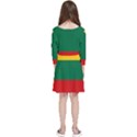 Lithuania Kids  Quarter Sleeve Skater Dress View2