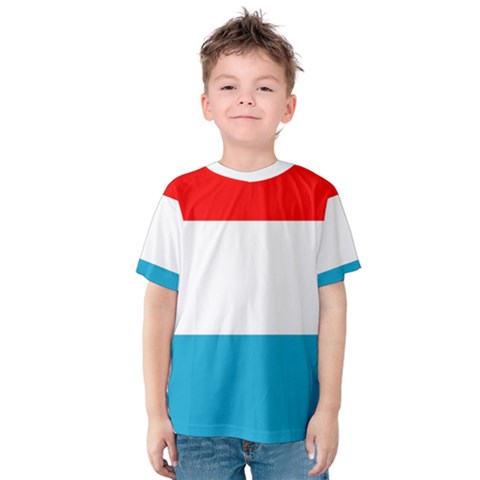 Luxembourg Kids  Cotton Tee by tony4urban