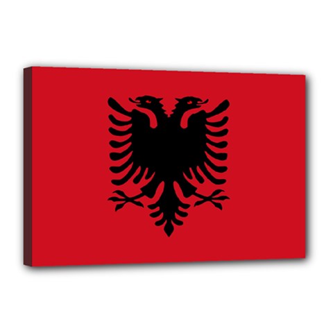 Albania Canvas 18  X 12  (stretched) by tony4urban