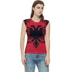 Albania Women s Raglan Cap Sleeve Tee by tony4urban