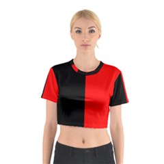 Namur Flag Cotton Crop Top by tony4urban