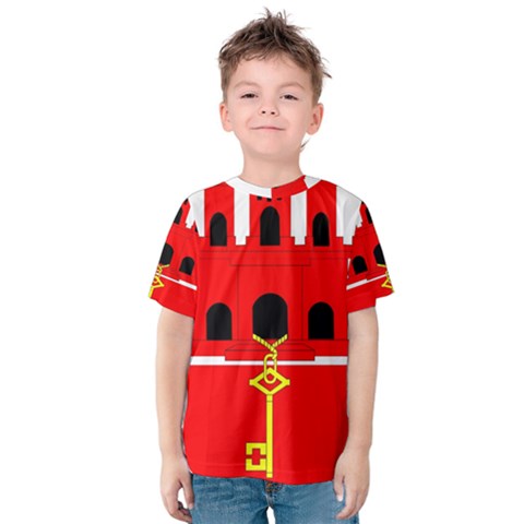 Gibraltar Kids  Cotton Tee by tony4urban