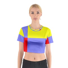 Nitriansky Flag Cotton Crop Top by tony4urban