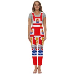 French Polynesia Women s Pinafore Overalls Jumpsuit by tony4urban