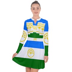 Bashkortostan Flag Long Sleeve Panel Dress by tony4urban