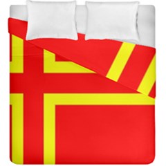 Normandy Flag Duvet Cover Double Side (king Size) by tony4urban