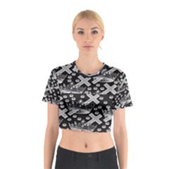 Royalcrowns Cotton Crop Top by PollyParadiseBoutique7