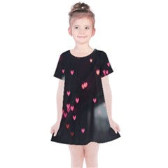 Love Valentine s Day Kids  Simple Cotton Dress by artworkshop