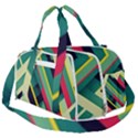 Pattern Abstract Geometric Design Burner Gym Duffel Bag View2