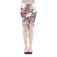 Im Fourth Dimension Instaforex Midi Wrap Pencil Skirt by imanmulyana